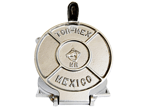 Prensa para Tortilhas 19cm cor Prata | Tor-Mex