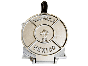 Prensa para Tortilhas 19cm cor Prata | Tor-Mex