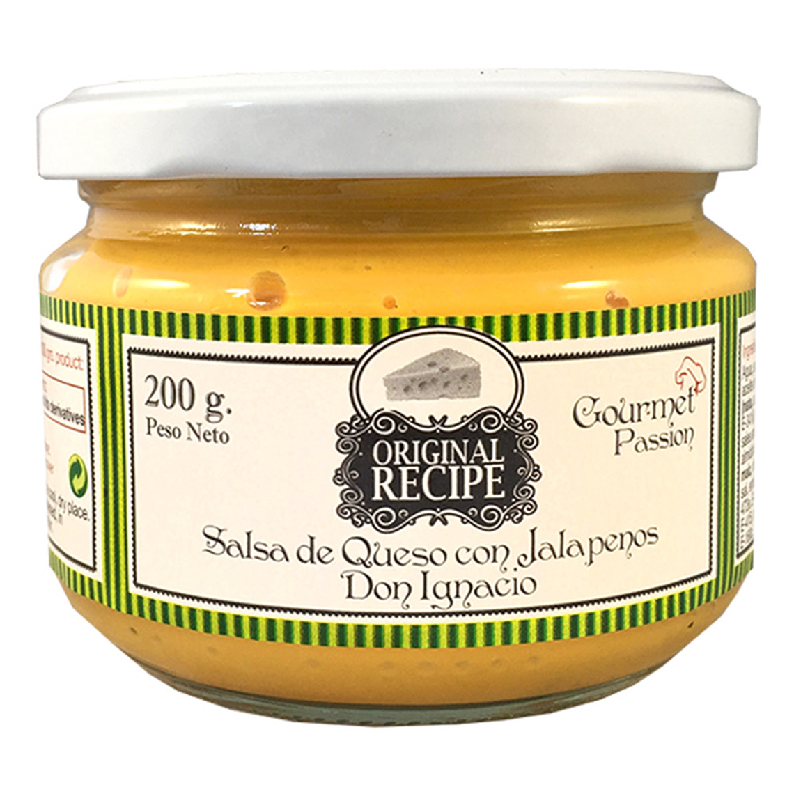 Queijo Cheddar con Chile Jalapeño 200g | Gourmet Passion 1