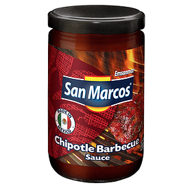 San Marcos Salsa BBQ con Chipotle 230g