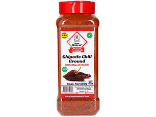 Tempero de Chile Chipotle em Pó 550g | Sazón Natural