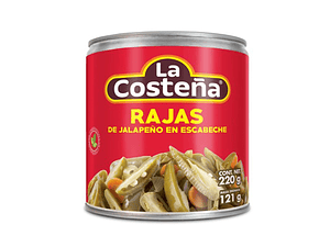 Chiles Jalapeños Verdes Fatiados 199g | La Costeña