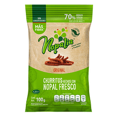 Nopalia Churritos Originales 80g