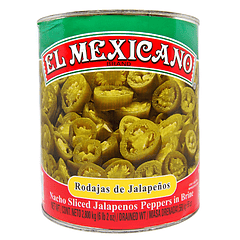 Nachos de Chiles Jalapeños El Mexicano 2.8 kg