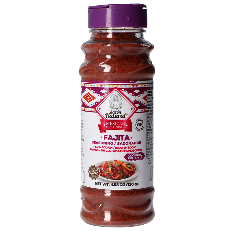 Fajita Seasonin 130g | Sazon Natural 1