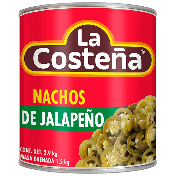 La Costeña, Nachos Jalapeños 2.8kg.