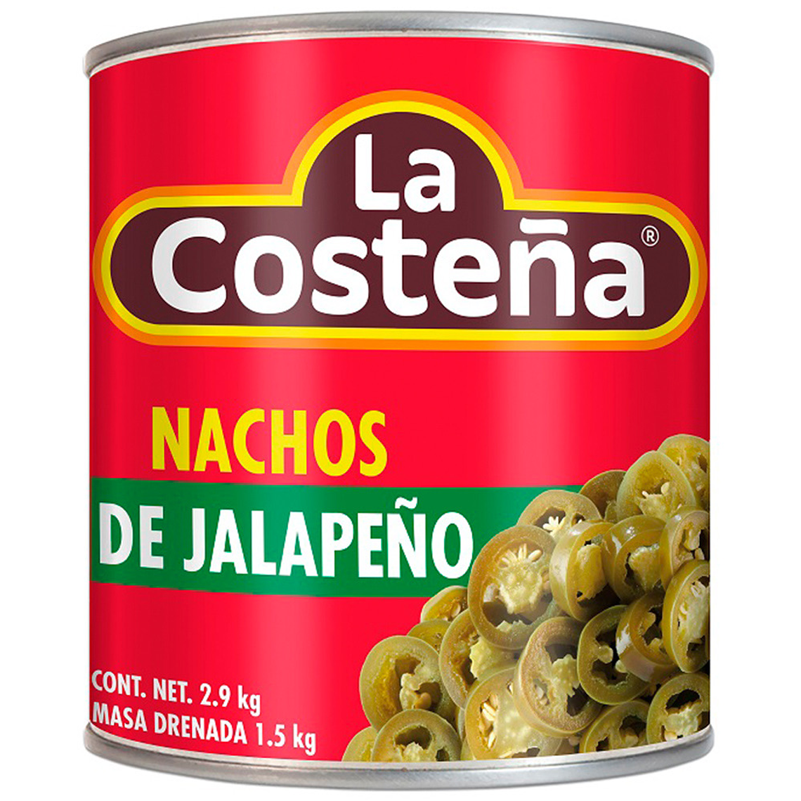 Nachos de Chiles Jalapeños 2.8Kg | La Costeña 1