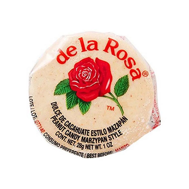 Mazapán Doce Mexicano de Amendoim 28g | De La Rosa 1