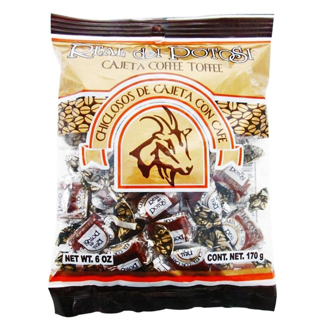 Chiclososo de Cajeta con Café 170g | Real del Potosí 1