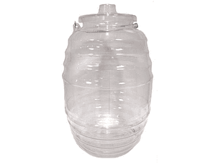 Vitrolero 20 Lt– Recipiente de Plástico para Aguas Frescas e Bebidas