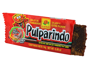 Pulparindo Extra Hot 14g | De La Rosa