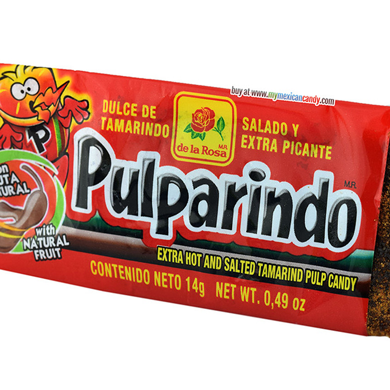 Pulparindo Extra Hot 14g | De La Rosa 1