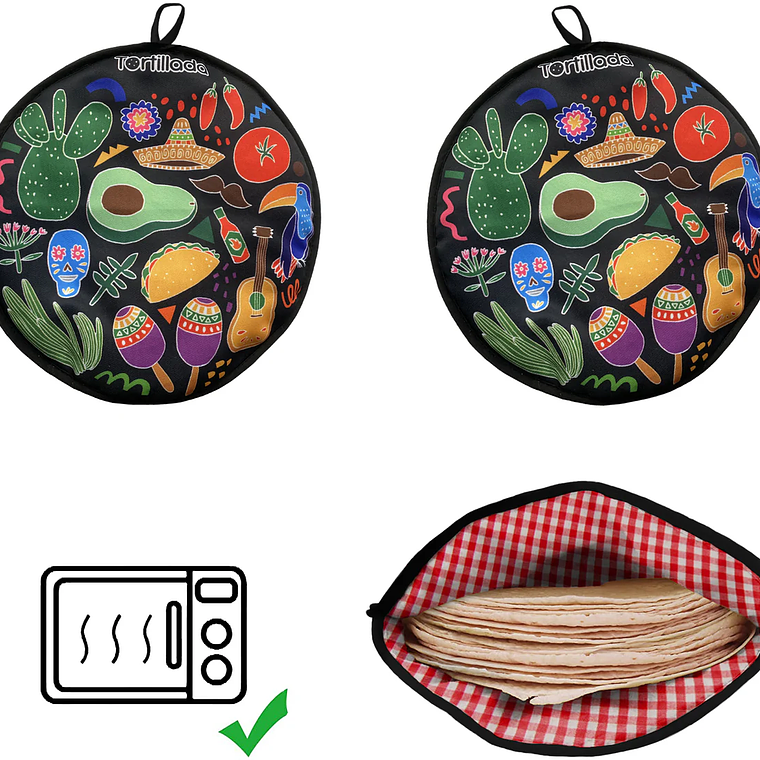 Fabric Tortilla Holder | Tortillada 1
