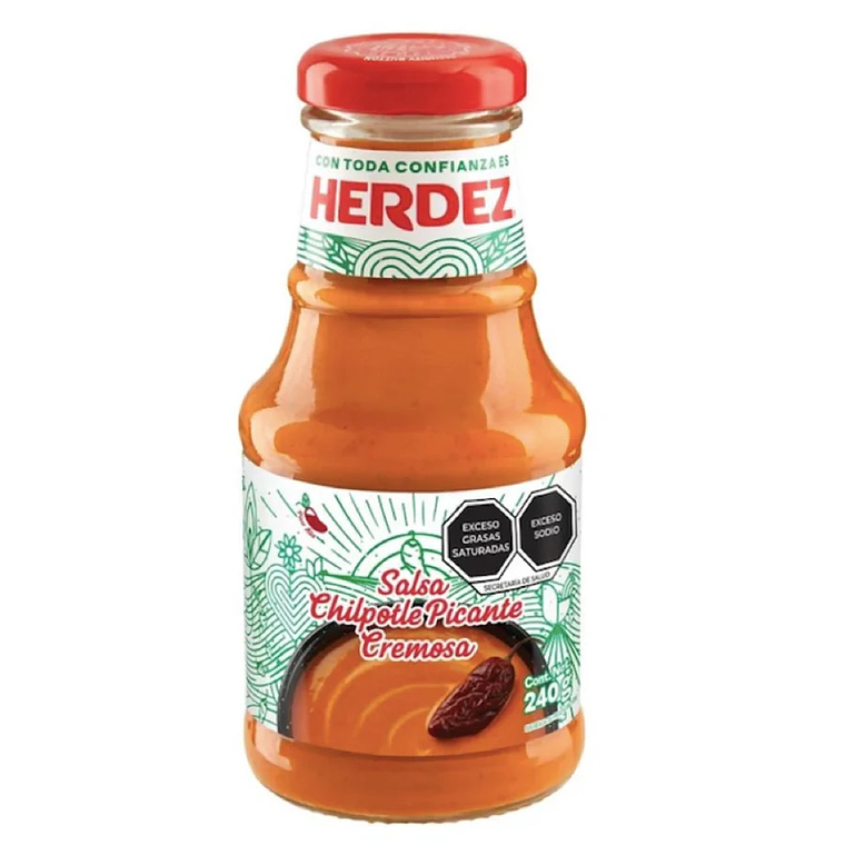 Molho Cremoso com Chipotle 240g | Herdez 1