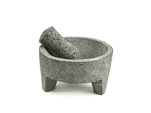 Molcajete-Morteiro de Pedra Vulcânica - 21cm