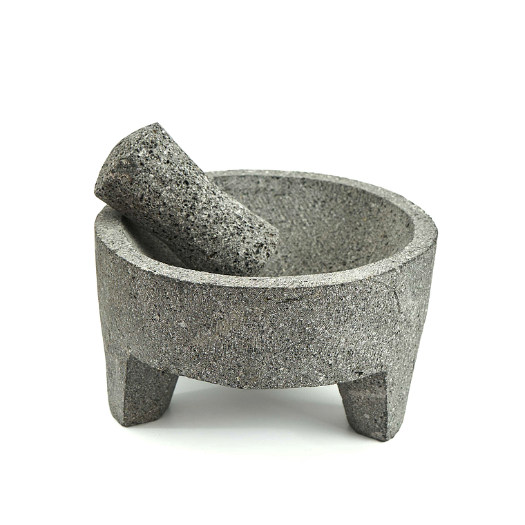 Molcajete-Morteiro de Pedra Vulcânica 1