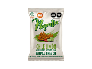 Churritos Limón 80g | Nopalia