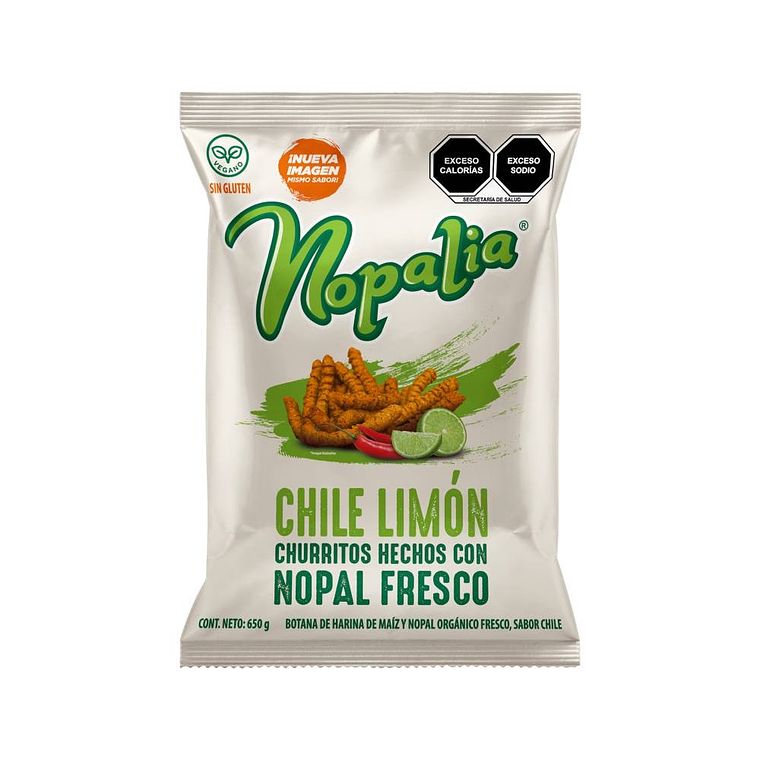 Churritos Limão 80g | Nopalia 1