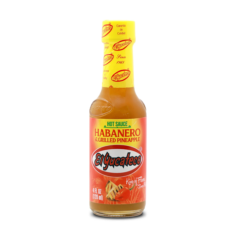 Habanero and Grilleg Pineapple Sauce 120ml | El Yucateco 1