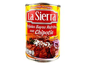 Feijão Bayo Refrito com Chipotle 440g | La Sierra