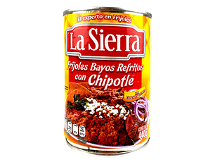 Feijão Bayo Refrito com Chipotle 440g | La Sierra
