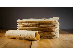 Tortilha Autêntica de Milho Branco 12cm 500g | Fit