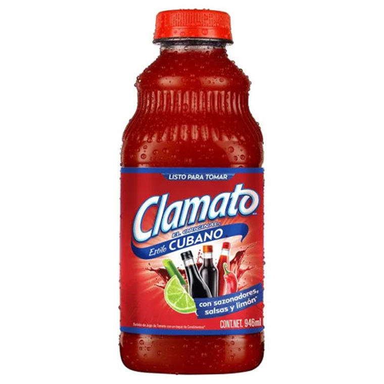 Cocktail de Tomate e Amêijoa com Sabor Cubano 946ml | Clamato 1
