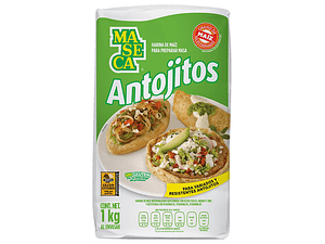 Farinha de Milho para Fritar Antojitos 1kg | Maseca