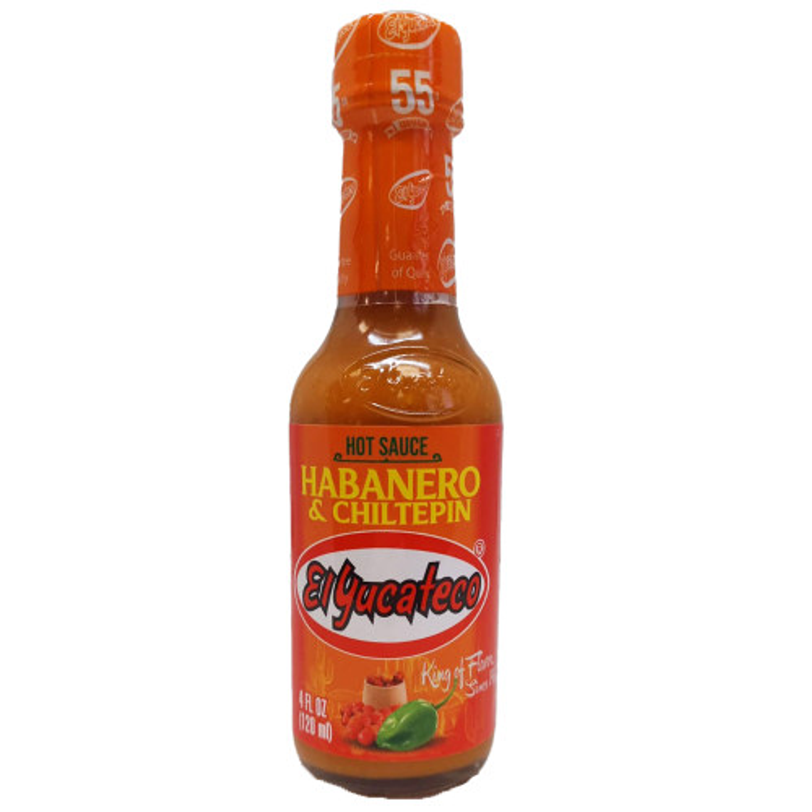 Habanero and Chiltepin Sauce 120ml | El Yuc 1
