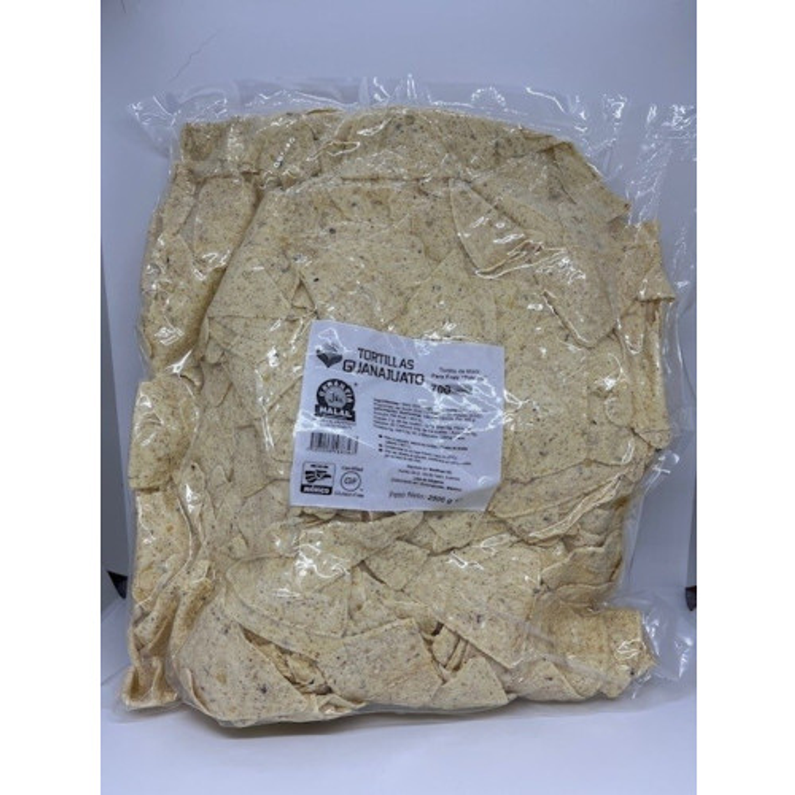 Yellow Corn Tortilla Chips for Frying 2.5 kg | Guanajuato 1