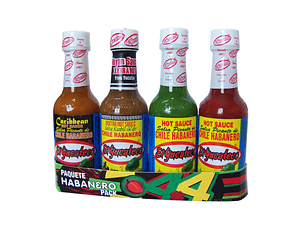 Pack de Salsas de habanero (4 x 120ml) | El Yucateco