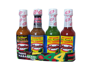 Habanero Sauce Pack (4x120ml) | El Yucateco