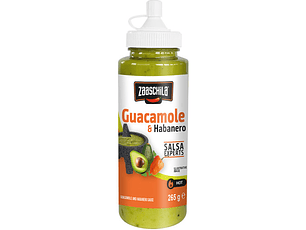 Guacamole and Habanero Sauce 265g | Zaaschila
