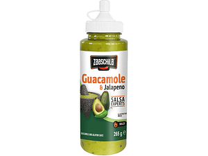 Guacamole and Jalapeño Sauce 265g | Zaaschila