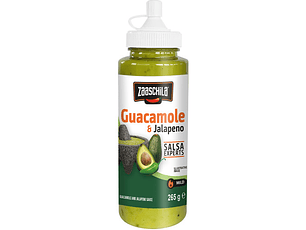 Guacamole and Jalapeño Sauce 265g | Zaaschila