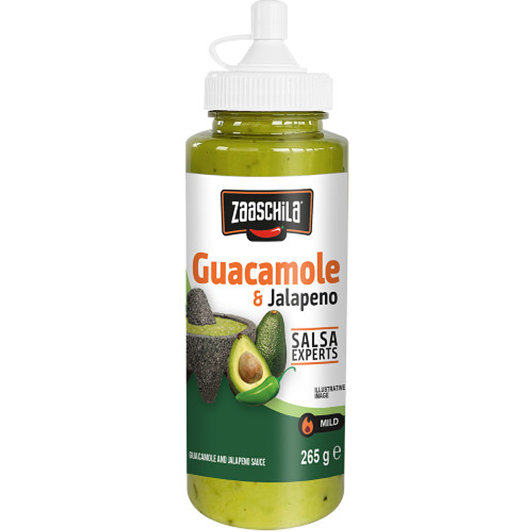 Molho Cremoso Guacamole e Jalapeño 265g | Zaaschila 1