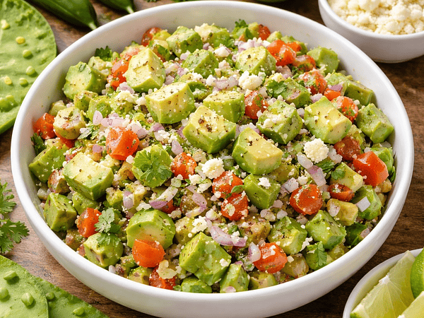 Salada de Nopales | Receita Mexicana Tradicional com Cacto