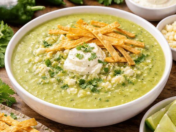 Creme de Chile Poblano | Sopa Mexicana Cremosa Tradicional