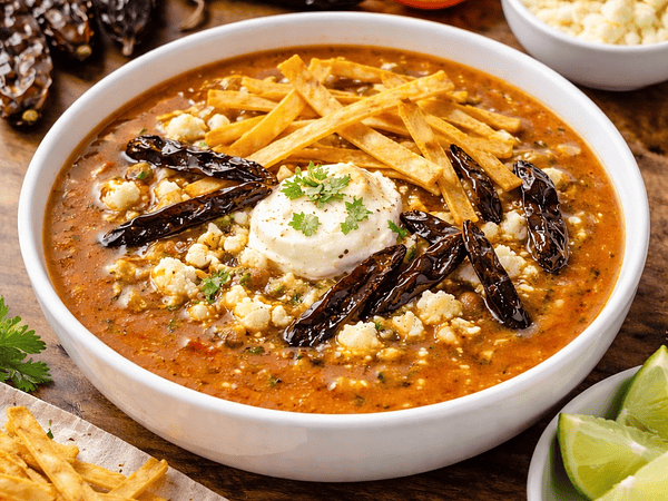Sopa Tarasca | Sopa Tradicional Mexicana de Feijão