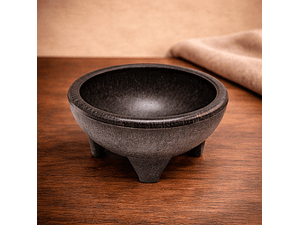 Pequeno Molcajete de Plástico para Salsa 12cm