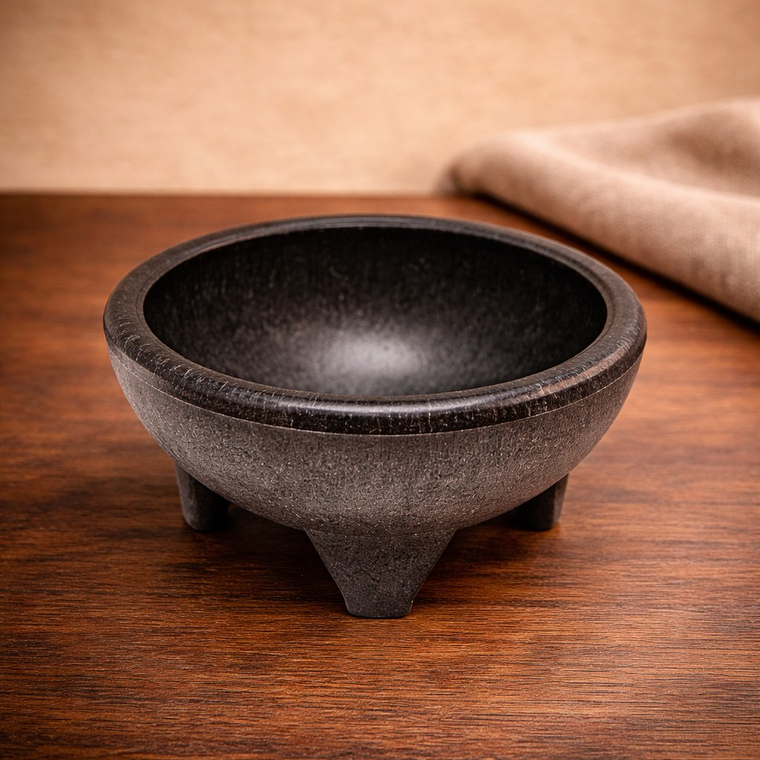 Pequeno Molcajete de Plástico para Salsa 12cm 1