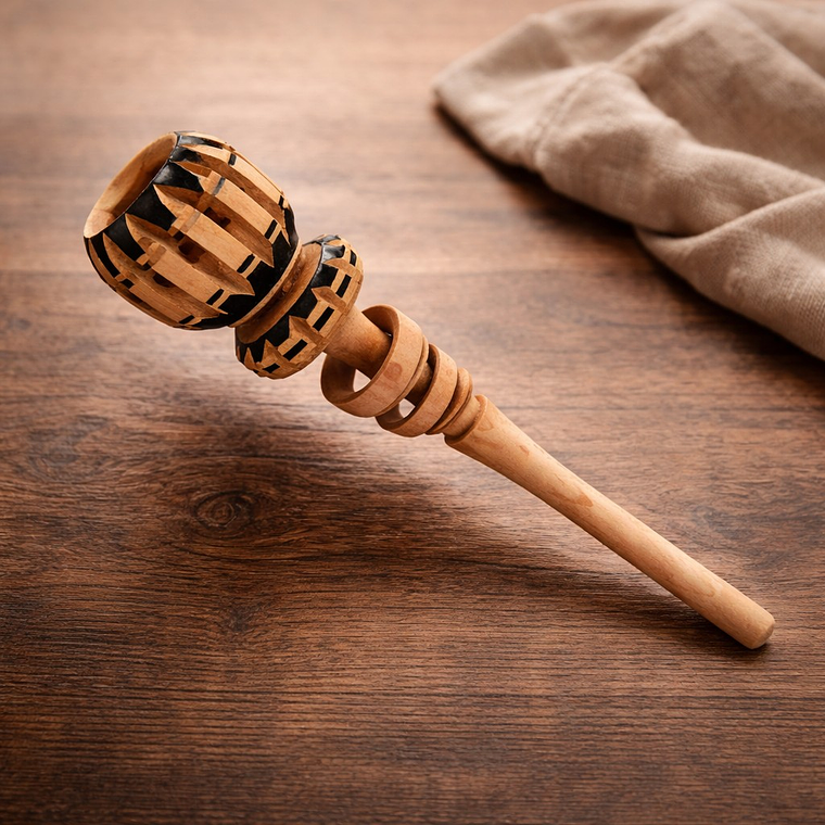 Molinillo para Preparar Chocolate Quente - 34cm 1