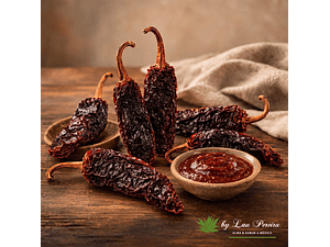Chile Chipotle Morita Inteiro 100g - Chile Seco Autêntico | Las Catrinas
