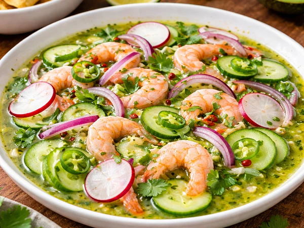 Aguachile de Camarão | Receita Mexicana Fresca e Picante