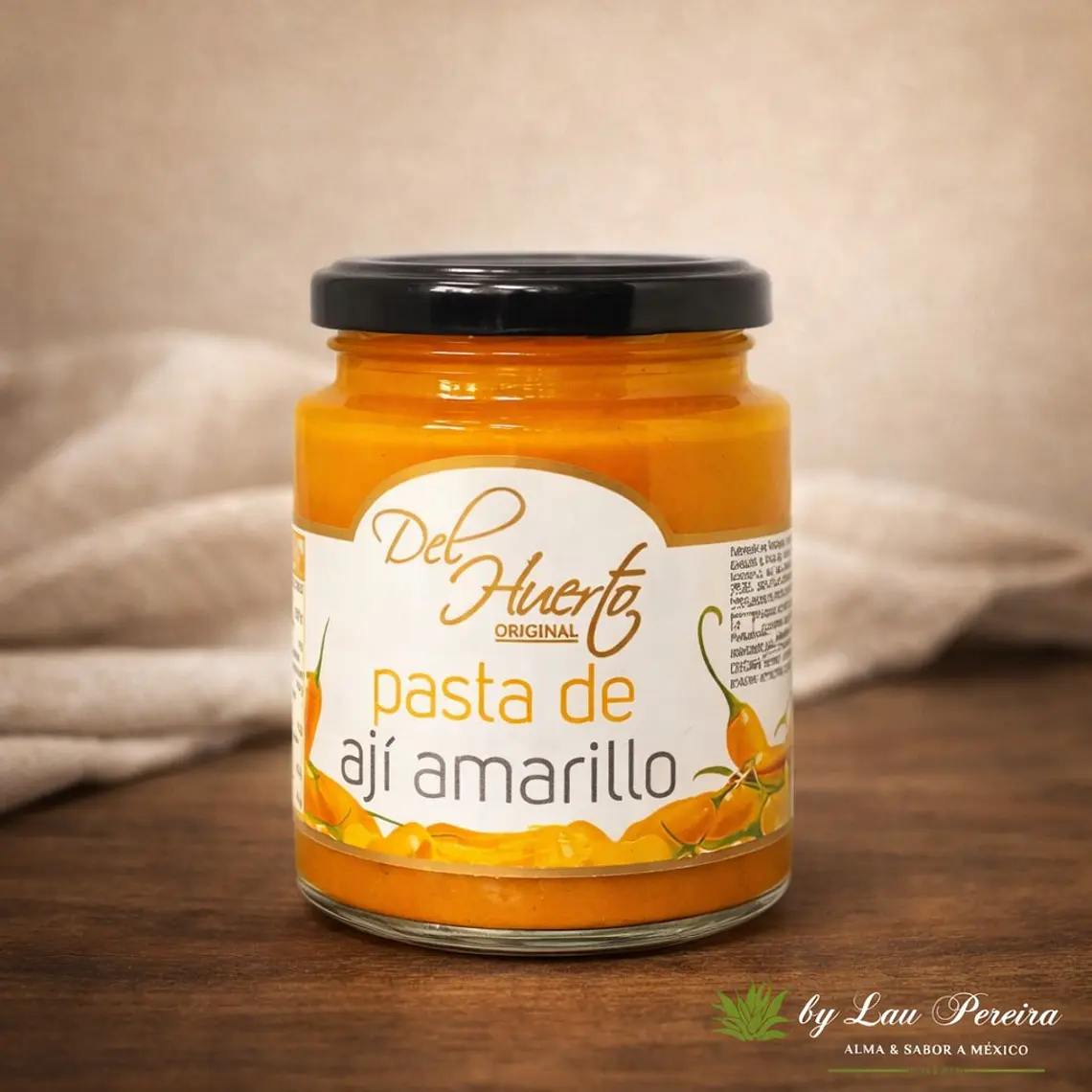 Pasta de Ají Amarillo 212g – Sabor Peruano Autêntico | Del Huerto 1