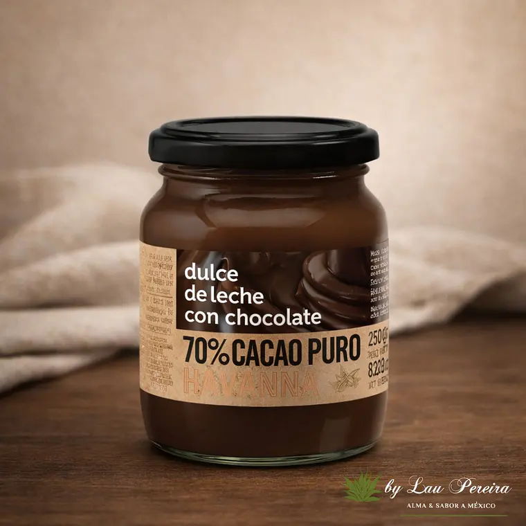 Doce de Leite com Chocolate 250g – Sabor Intenso com Cacau 70% | Havanna 1