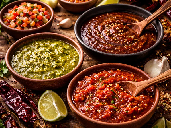 Molhos Mexicanos Explicados: Salsa Roja, Salsa Verde, Mole e Muito Mais