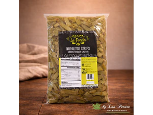 Nopales en Tiras 1Kg | La Fonda