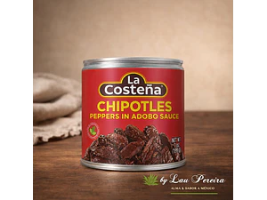 Chiles Chipotles Adobados 199g | La Costeña