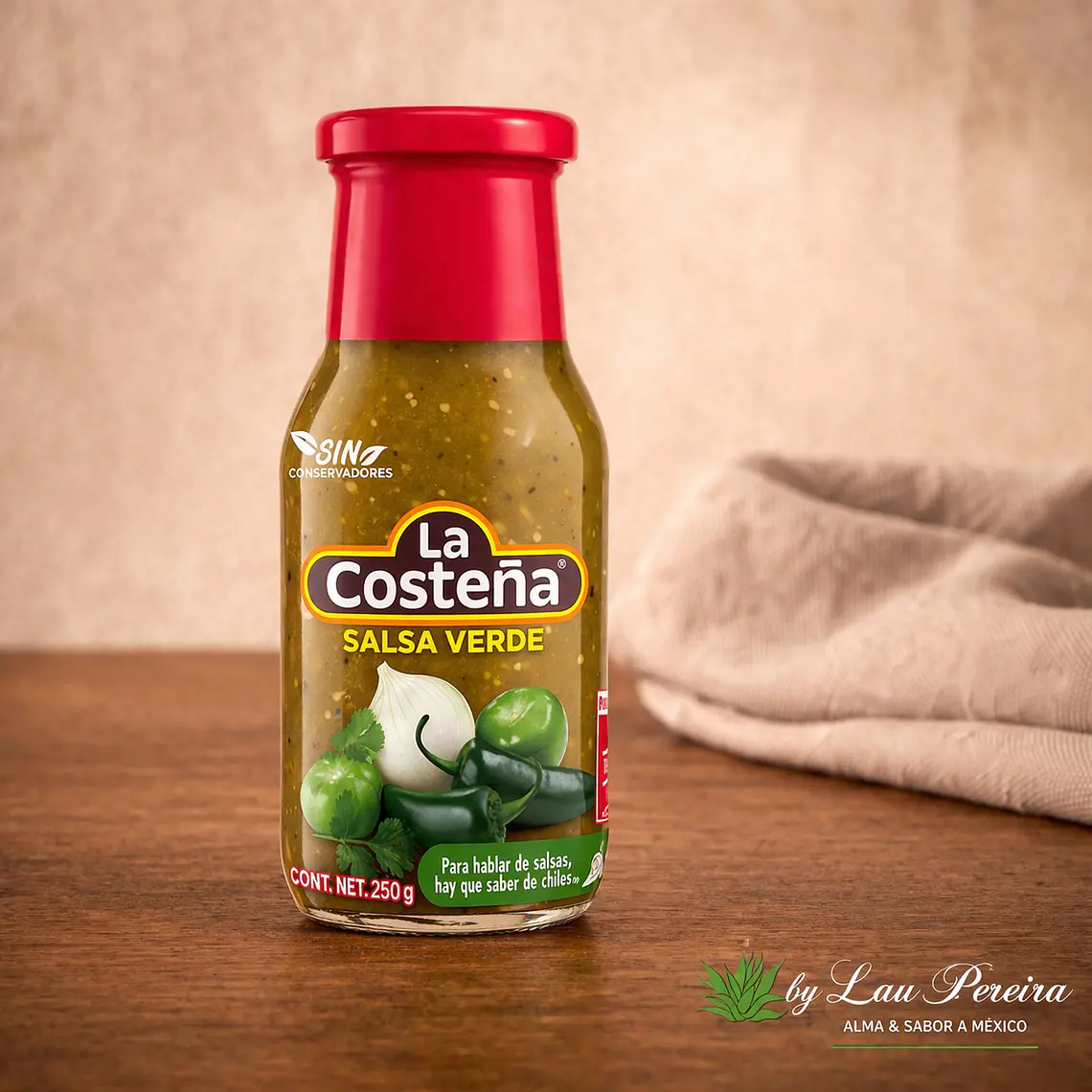 Molho Verde com Tomatillo (Salsa Verde Mexicana) 250g | La Costeña 1